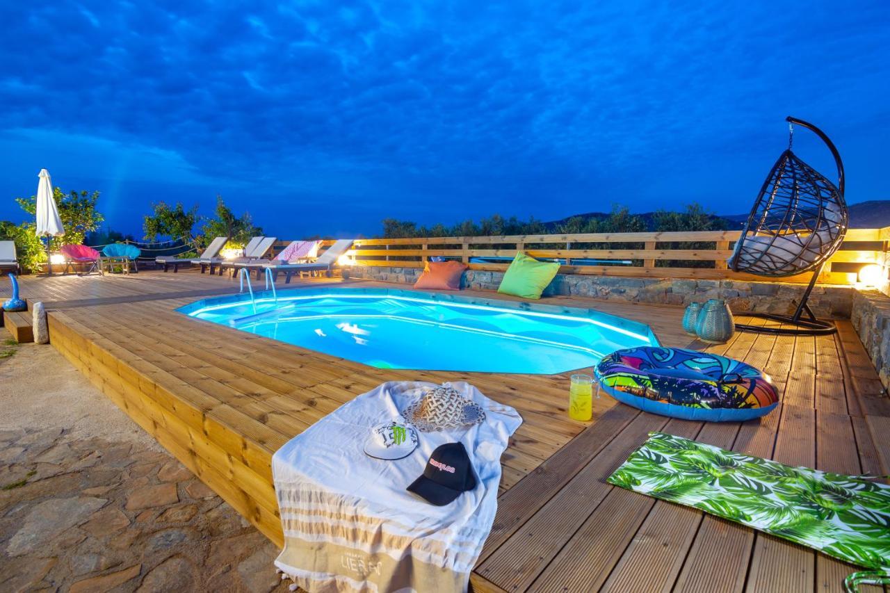 Princess Sissi, Villa-House With Private Pool And Garden Exterior foto